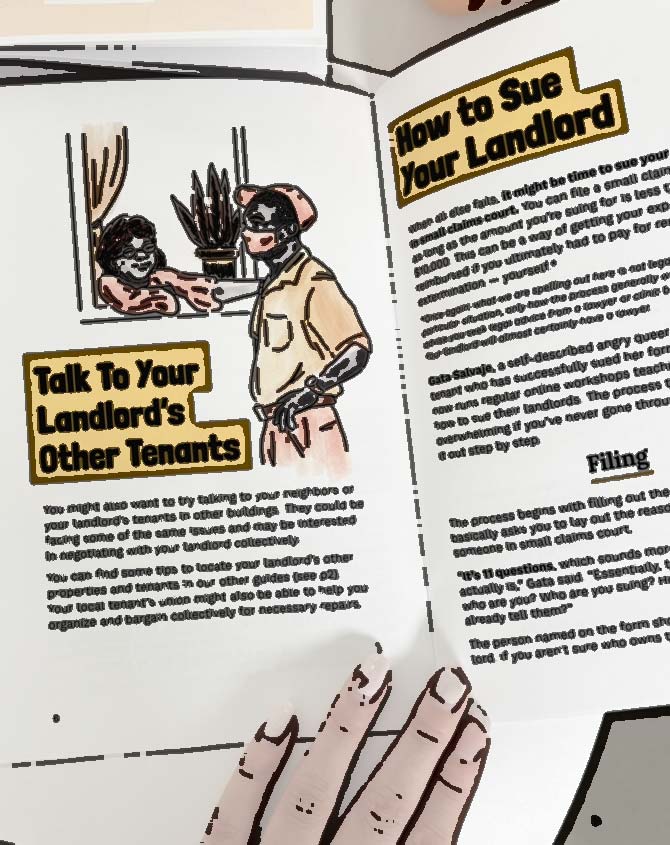 Why LA Public Press Turned Its Landlord Accountability Series Into a Zine