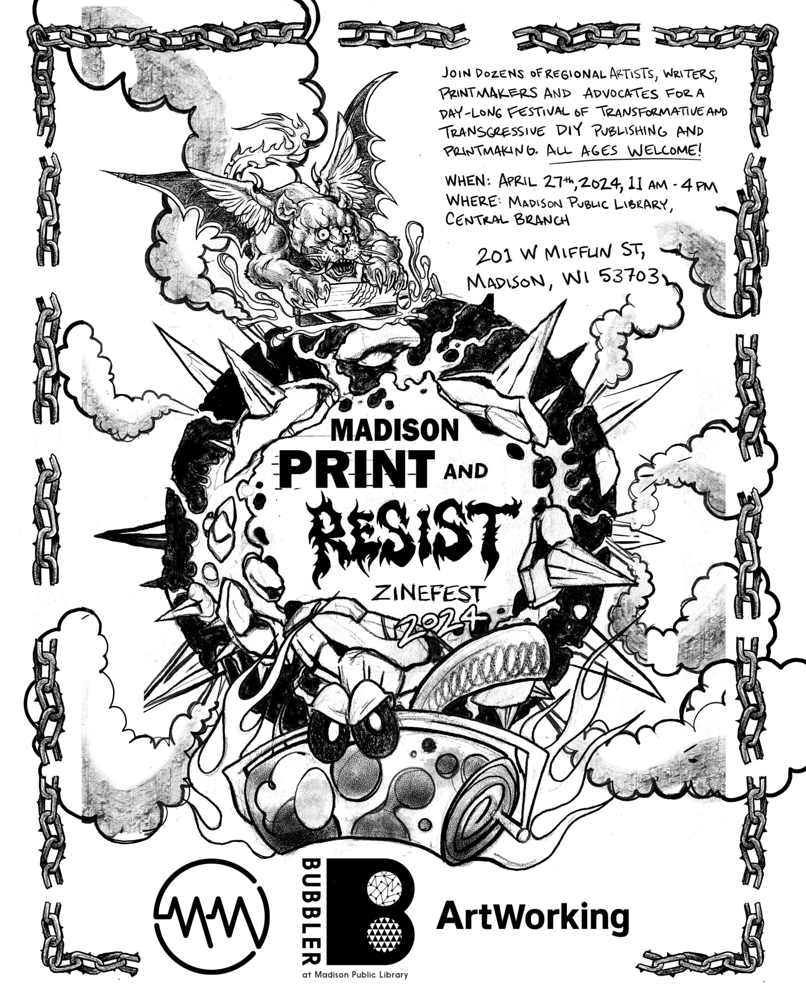 Print and Resist Zinefest